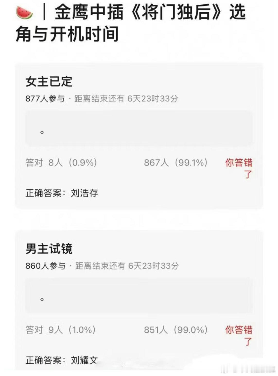 将门毒后主角竟然是刘浩存刘耀文[吃惊][吃惊] ​​​