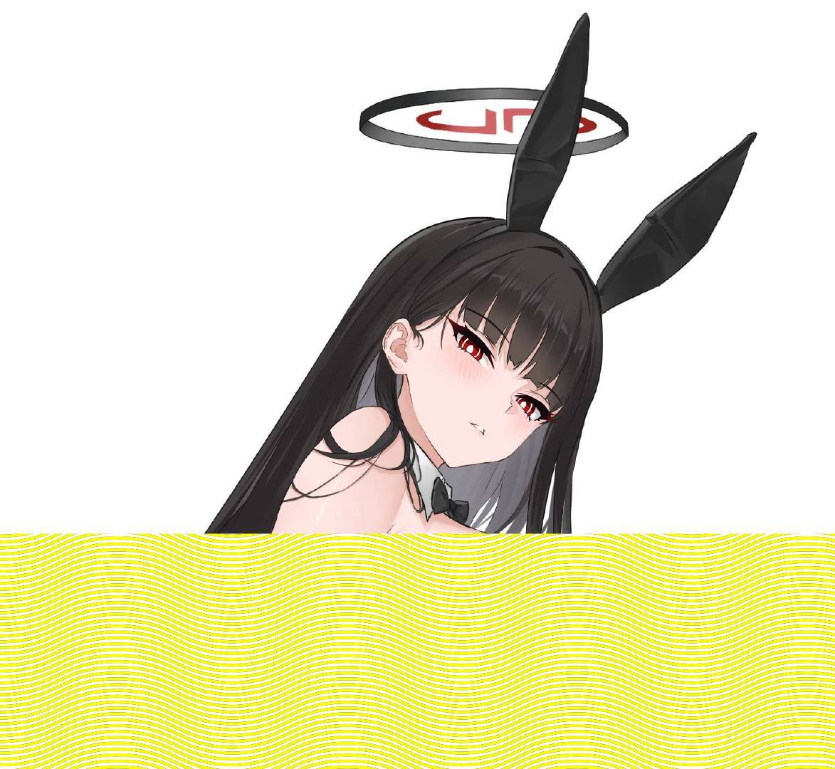 调月莉音——碧蓝档案——画师: 石幾子(いしきこ)，网页链接