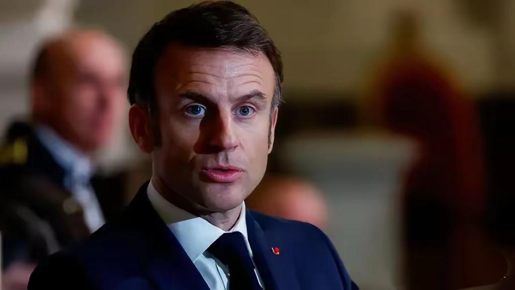 马克龙妄言台岛，该掌嘴了！

1月8日，法国总统马克龙在爱丽舍宫召开的法国驻外大