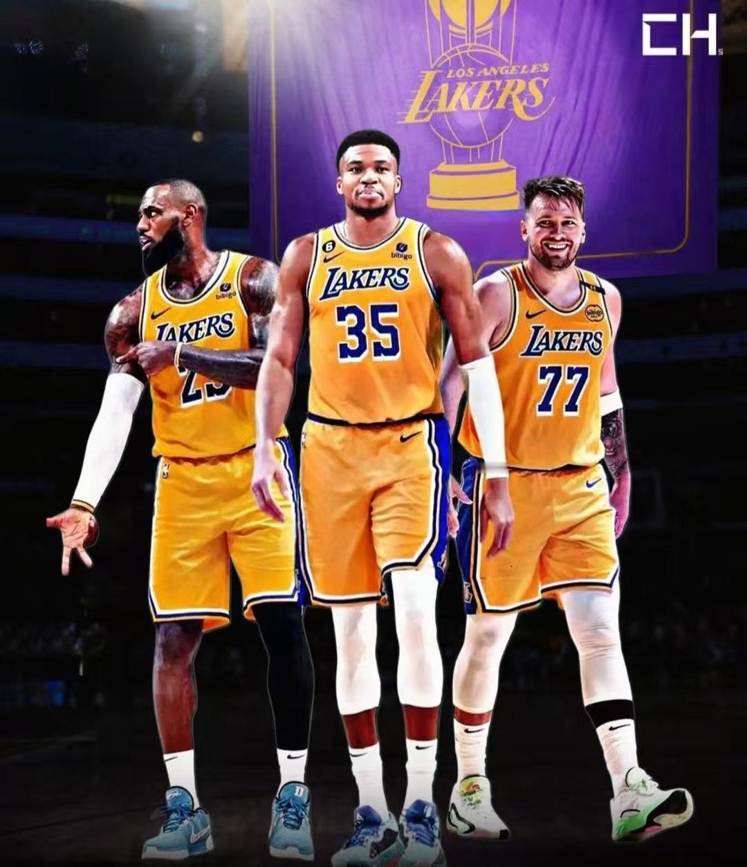 湖人要组东契奇+字母哥？
ESPN解说员Lou Canellis在播客节目中透露