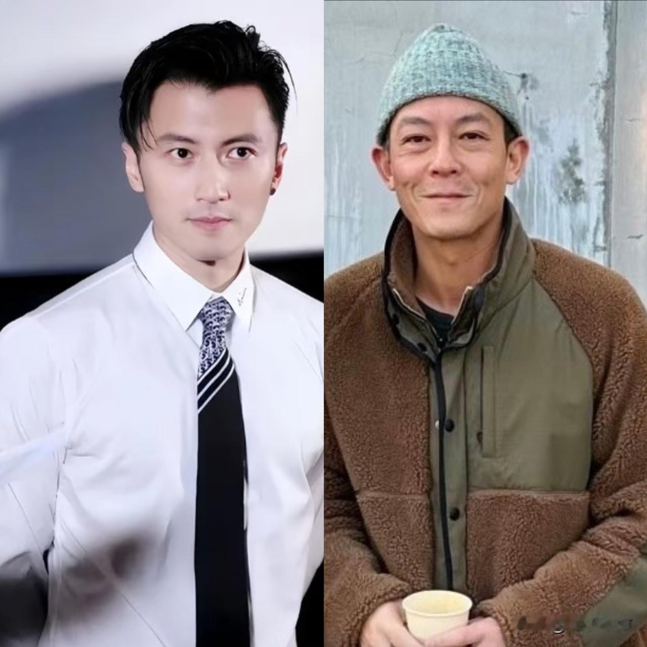 惊呆了，
看照片以为陈冠希比谢霆锋老十岁，
没想到一查才发现，原来陈冠希比谢霆锋