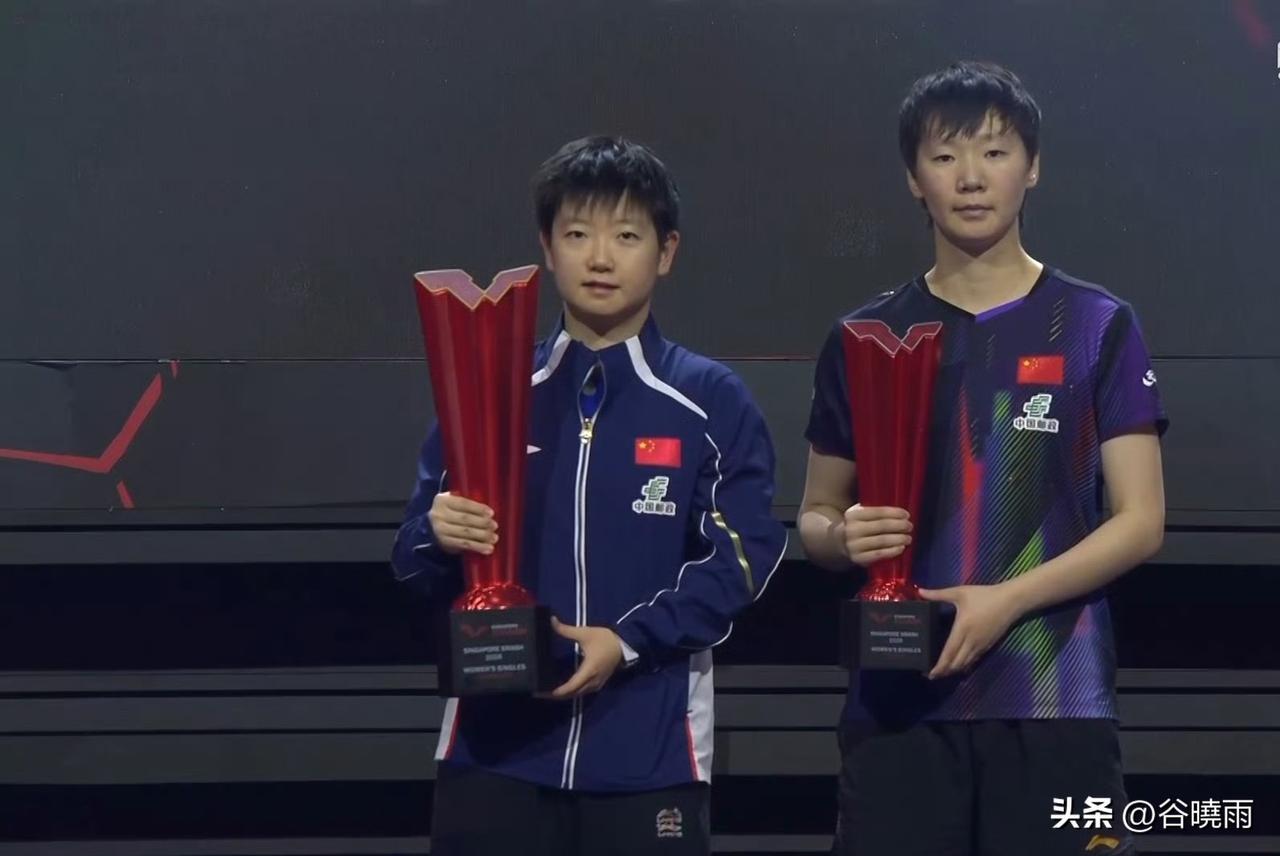 新加坡大满贯女乒单打决赛王曼昱2:4输给孙颖莎，不是输在技术上，而是输在这两点。