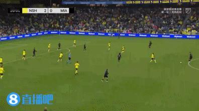 塞戈维亚横穿，梅西直接打门被门将化解！再来！纳什维尔vs迈阿密国际 ​​​