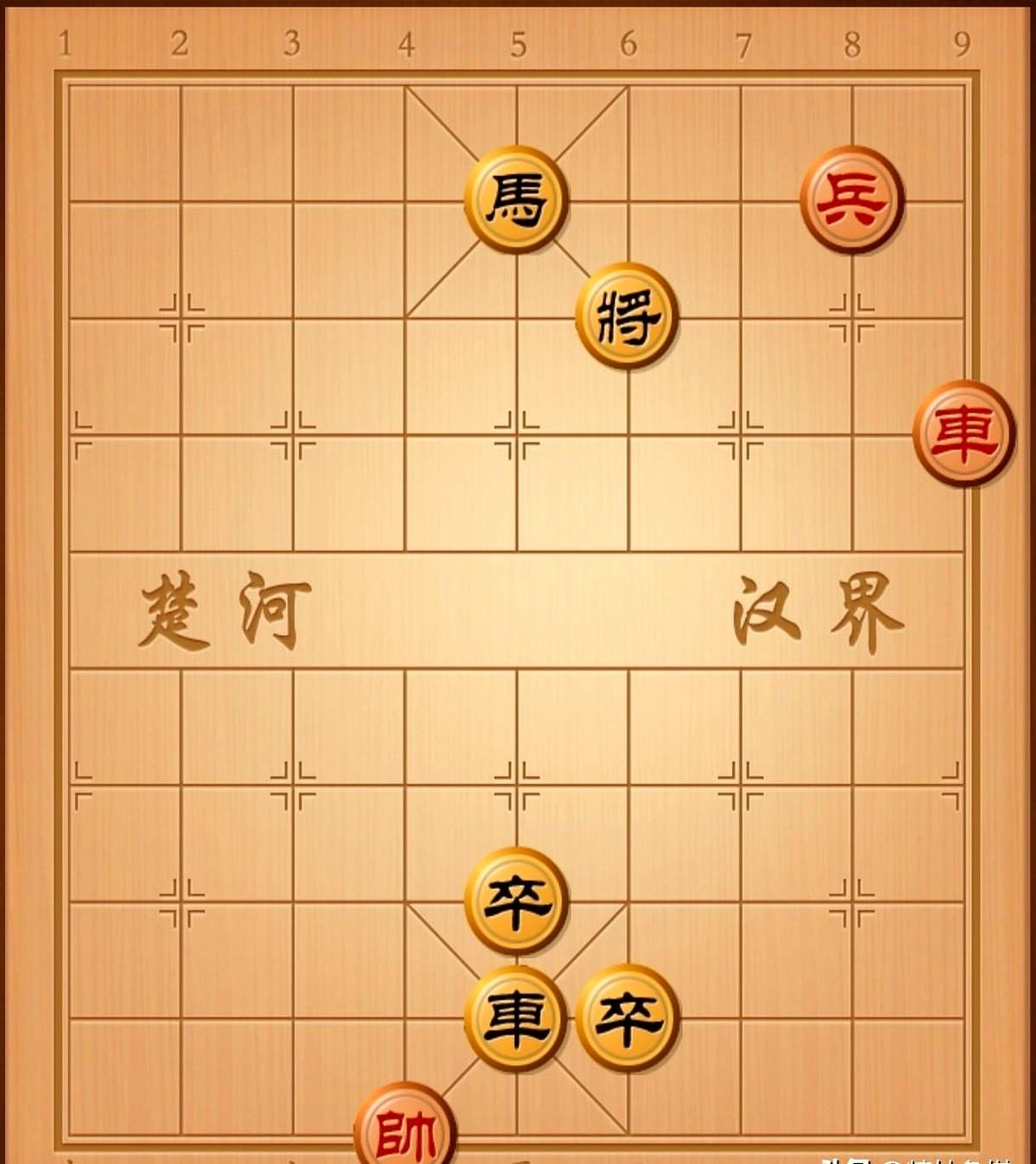 快点交枪投降，我一平兵叫杀，就要杀得你鬼哭神嚎！

红方小伙子看似攻势凶猛，实则