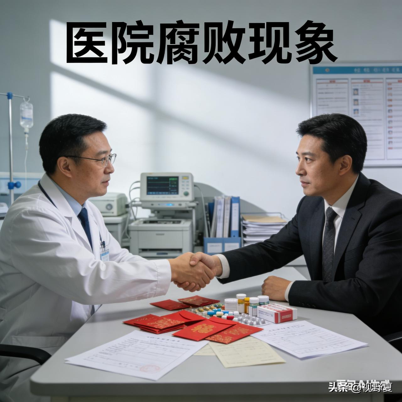 近期，多地医院院长、科室主任接连被查，医药购销领域腐败案件曝光，“医疗腐败真的无