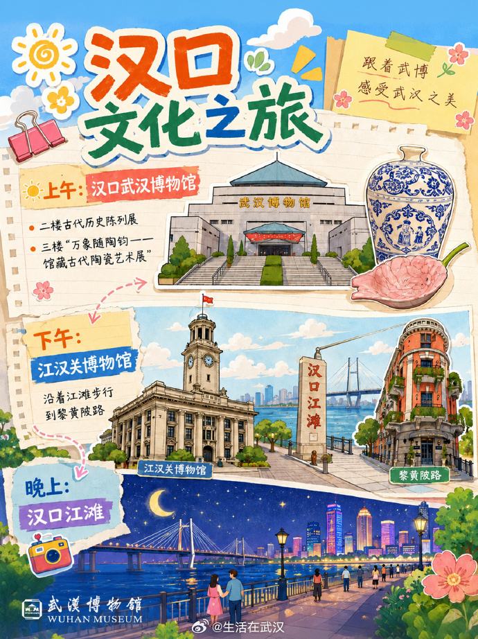 汉口文化Citywalk｜带你一路读懂老汉口！这条Citywalk路线，带你一天