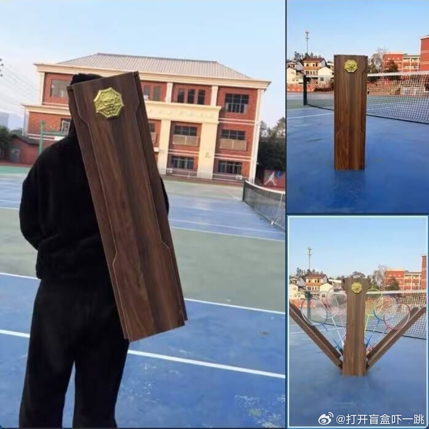这位神秘人真的是来打球的吗？他带来的装备比《龙族》里面的七宗罪都豪华！离谱事件新