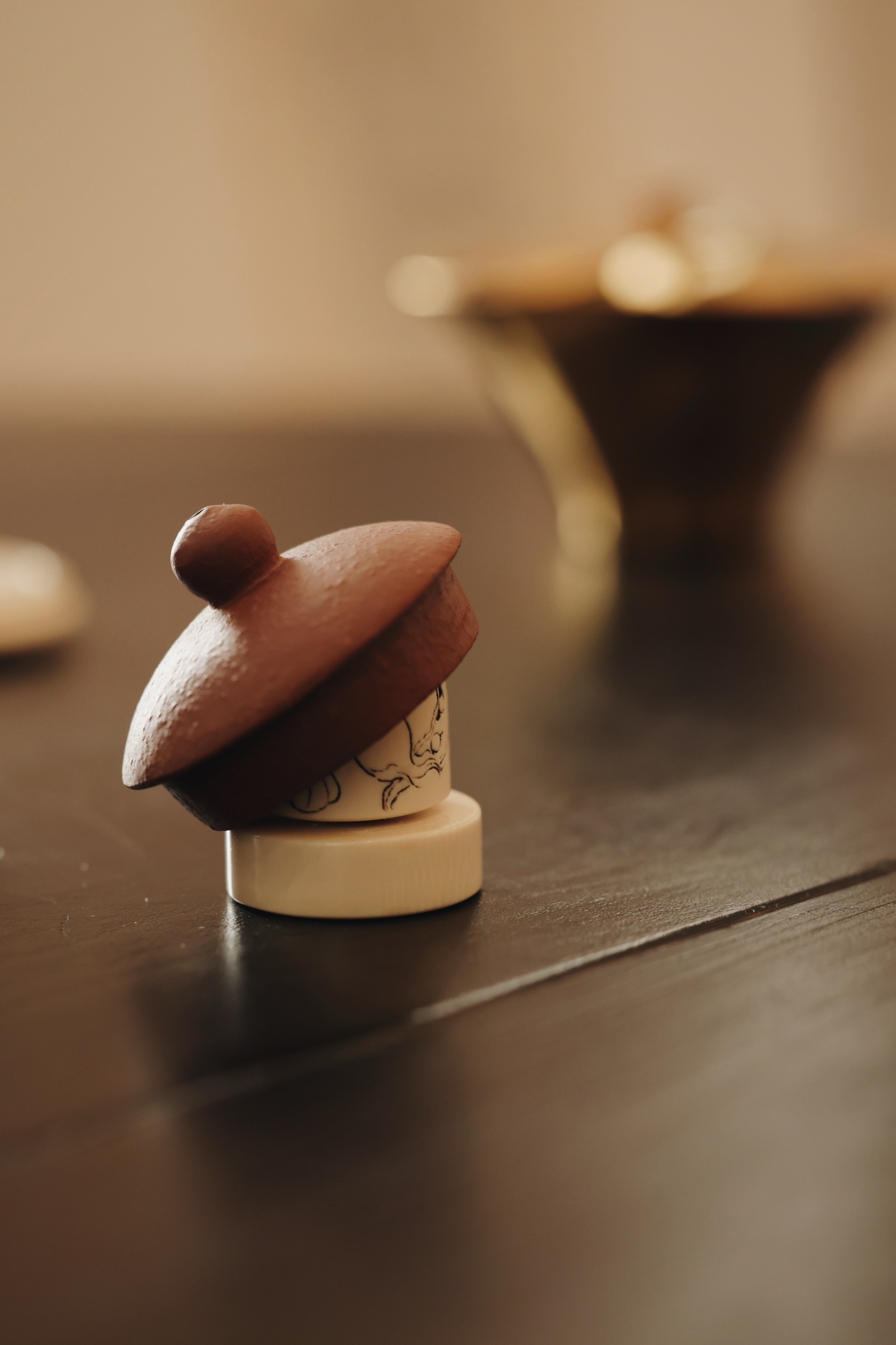 猛犸 | 四季吉祥 盖置、印章雕刻生动细腻，萝卜、石榴、南瓜、蘑菇、莲藕等姿态各