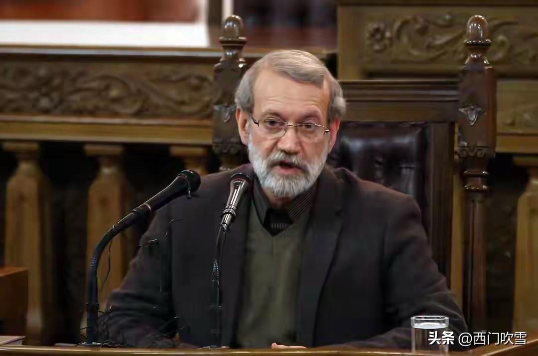 拉里贾尼，不是一个人在战斗。拉里贾尼在社交媒体上的一句话：不会与美国进行谈判。这