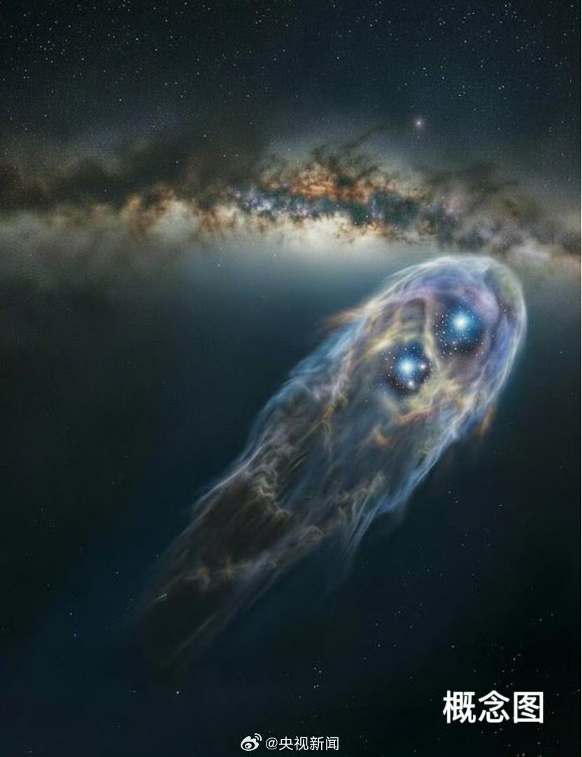 中国天文学家发现一对婴儿星团这对被命名为“峨眉”的星团在宇宙中显得非常年轻，年龄