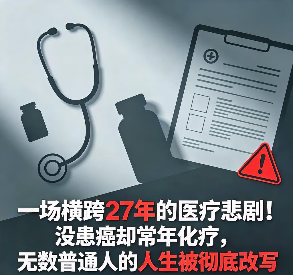 一场横跨27年的医疗悲剧！没患癌却常年化疗，无数普通人的人生被彻底改写
 
一桩