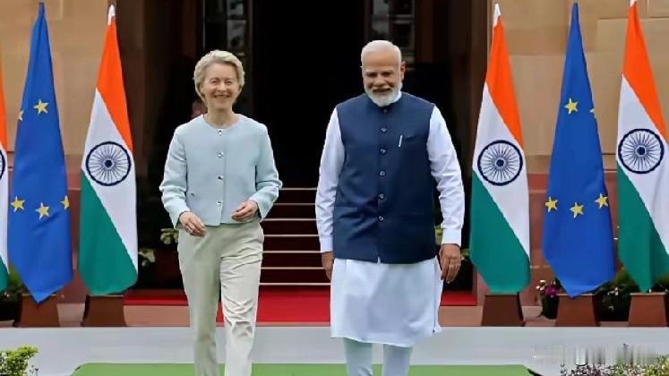 欧盟和印度好上了，似乎是抛弃了美国，其实是美国整合力量，共同对付中国的构实际操作