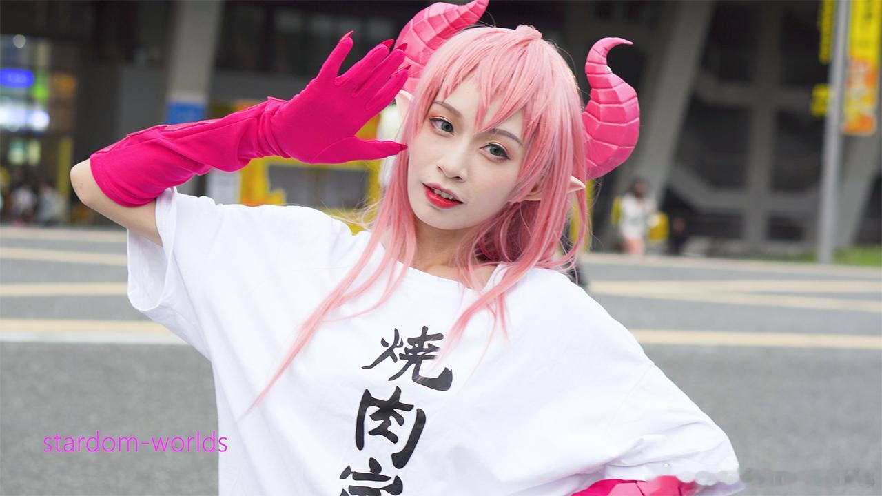 2021广州CICF漫展 异世界迷宫黑心企业 莉姆 cos 