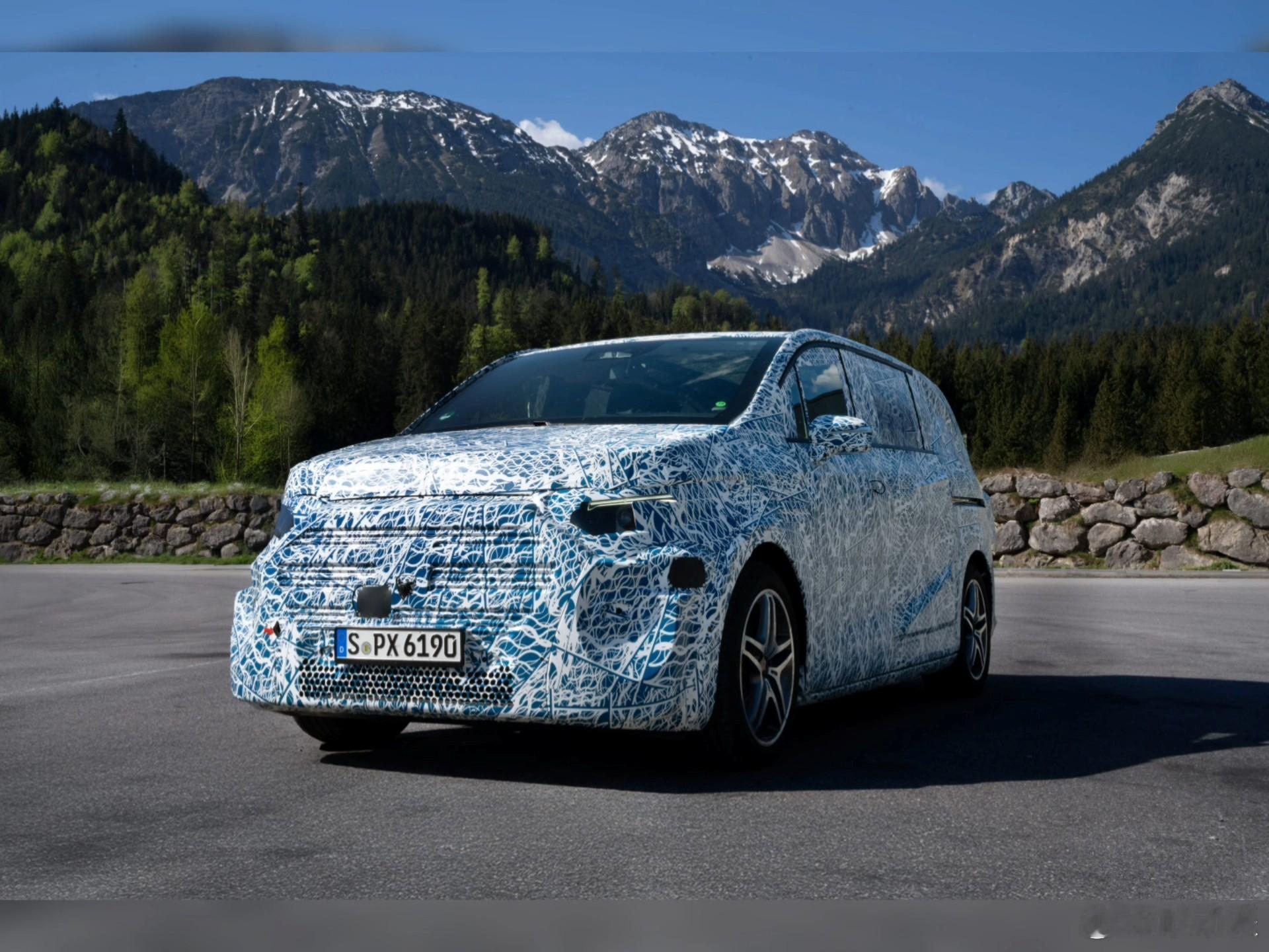 奔驰超豪华纯电MPV——VLE即将量产，设计前卫、配置奢华，搭载800V高压平台