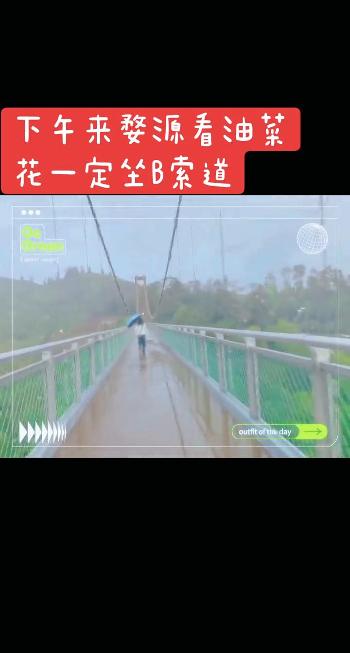 下午来婺源看油菜花一定坐B索道。