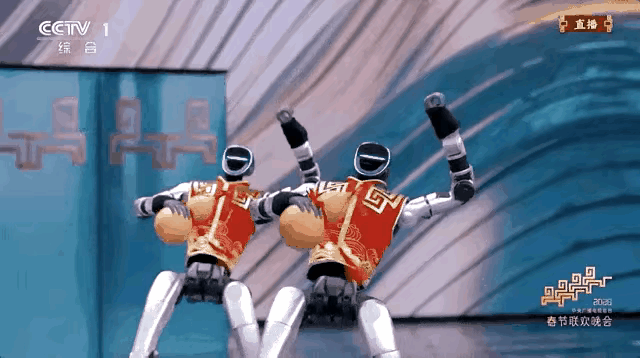 网友新年好！春晚节目单，AI机器人节目，着实让人惊叹，蔡明机器人，武robot，