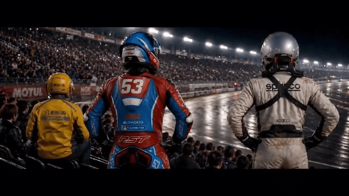 这剧情我以为是飞驰人生4  刚刷到一个神级转折的飙车视频，这刺激的狂飙感，第一眼