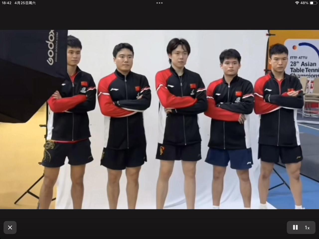 这是国乒男团新的宣传片吗，头哥中间实力无疑了，有老将和小将，都在心坎里！
王楚钦