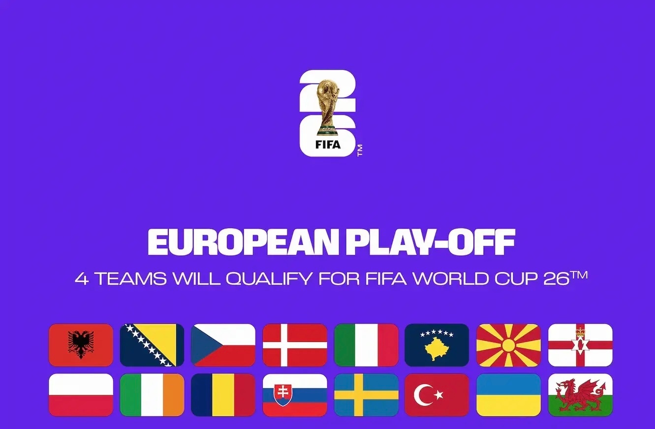 世界杯欧洲区附加赛分组出炉为啥都在说意大利好签，威尔士那么多英超球星，况且四年前