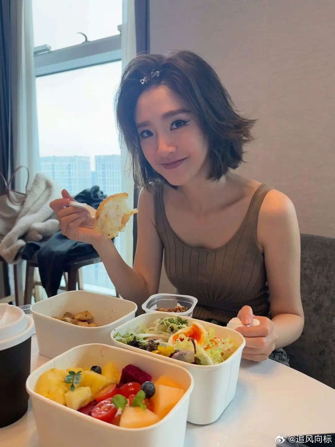 唐艺昕姐姐好萌 像只小兔子 性格也好 