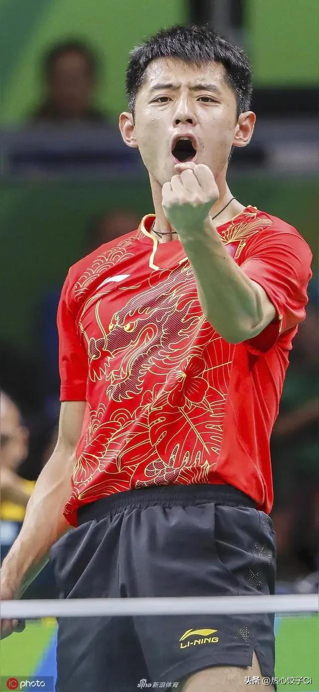 张继科对手下球员说，赛前说友谊第一的，多半要输。我的规矩，上场只有一个念头。打服