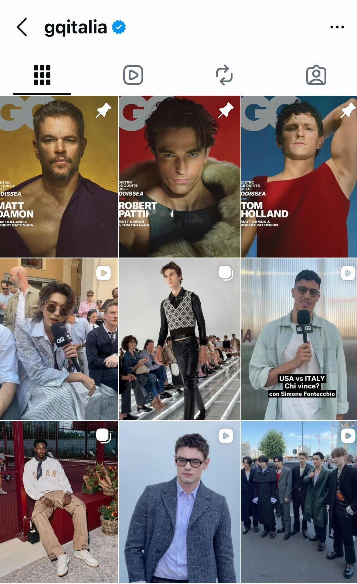 蔡徐坤穿了裙子海外一线头部版本 的聚焦 ，整场大秀目前 GQ Italia 发布