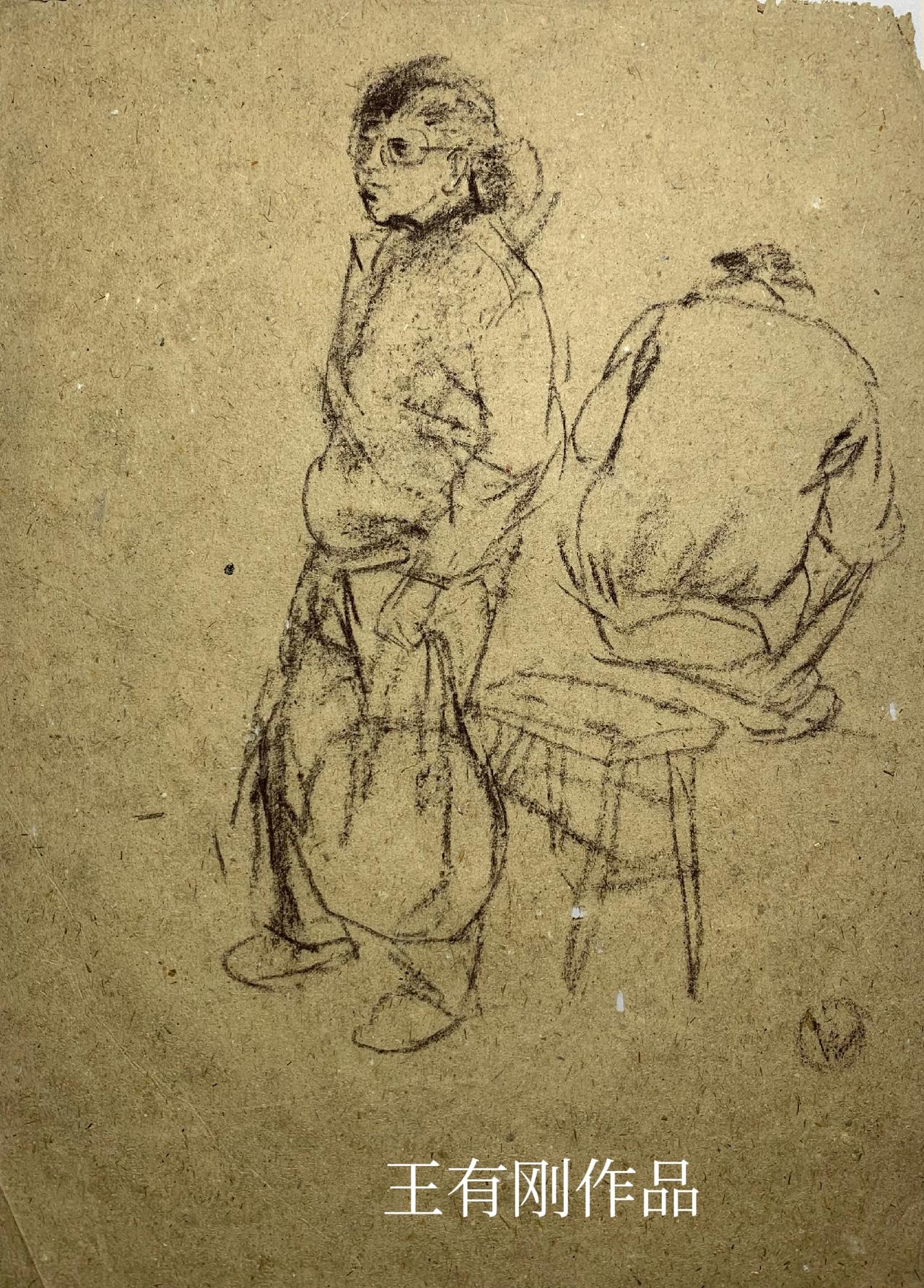 今天爆个料，下图是临沂七中走出来的两位美术大咖，一个是中国艺术研究院特聘教授、中