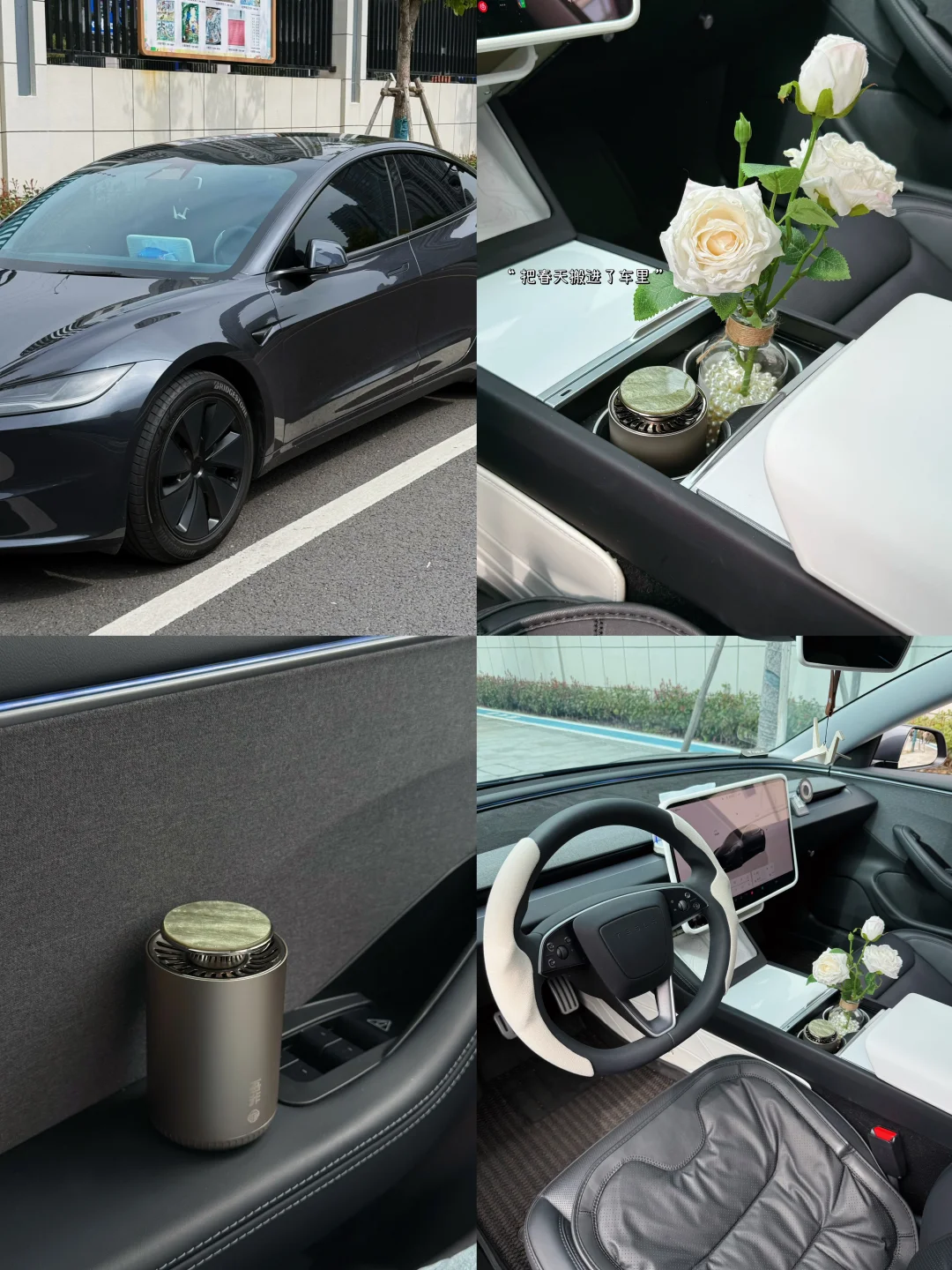 20万+拿下特斯拉焕新3🚗｜把春天搬进车里