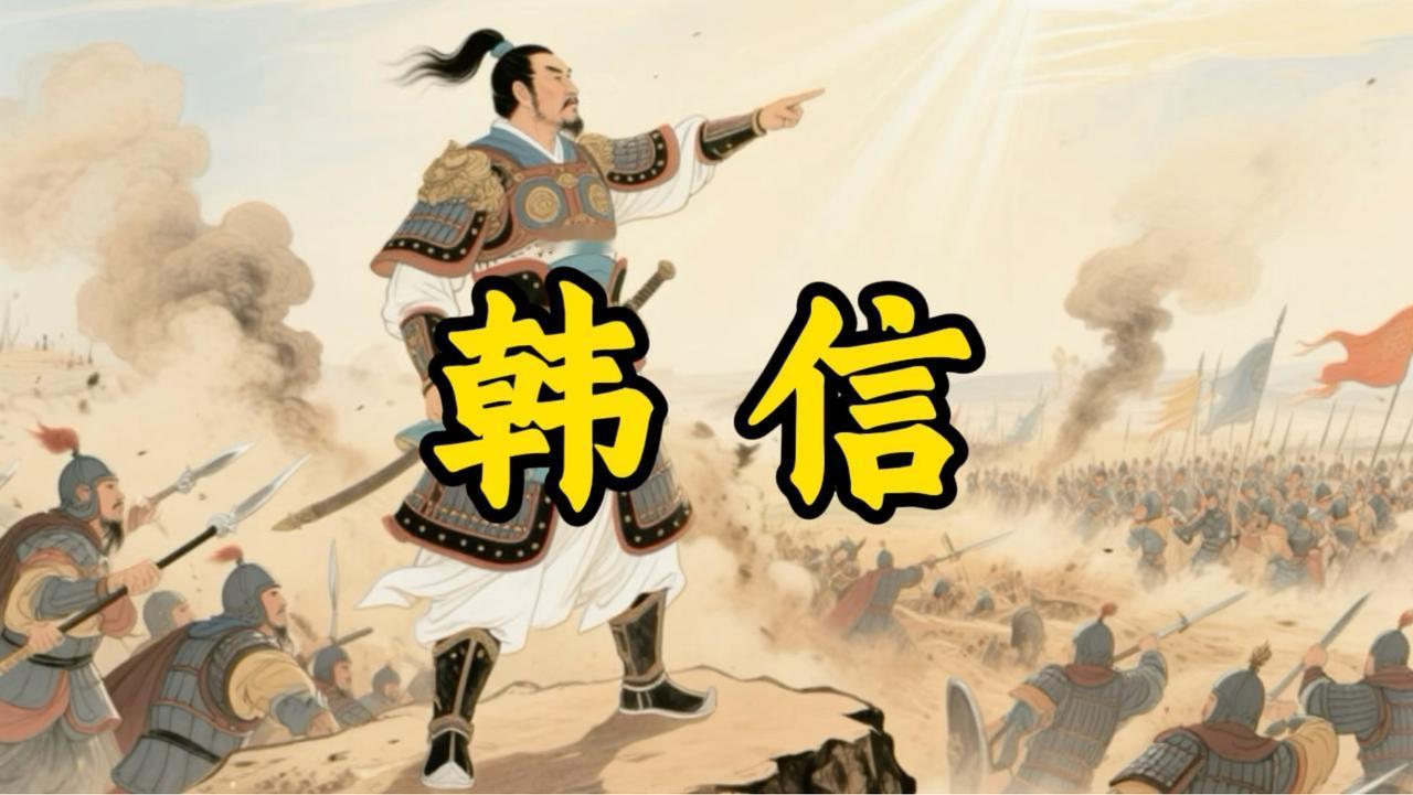 韩信临死前冷笑道：“我死后，杀我的人，子孙皆不得善终！我当初不听蒯通的计谋，反倒