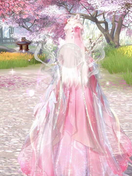 当我在游戏里感受春日游，桃花吹满头🌸