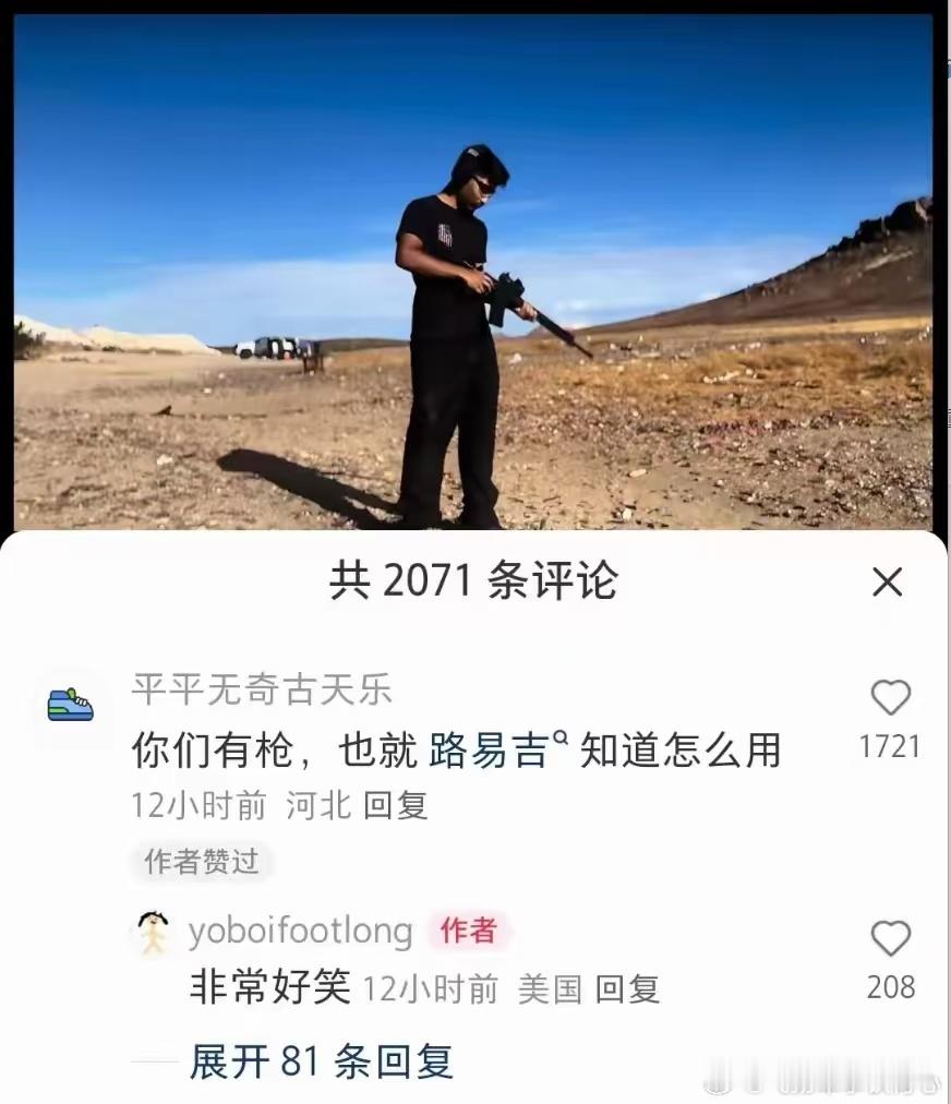 “在美国，只有路易吉知道怎么正确使用枪支” 
