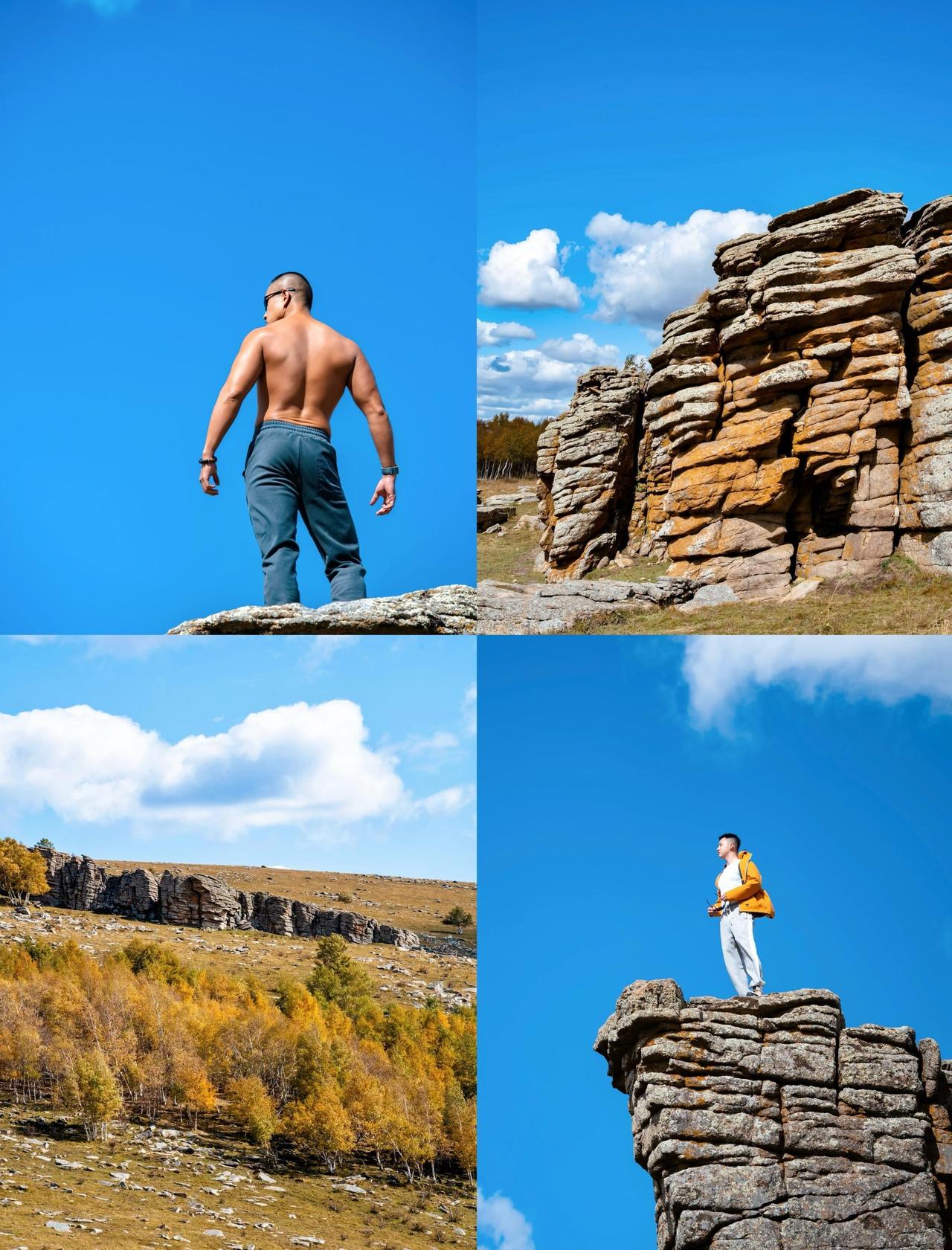 阿斯哈图石林票价要160元
但如果你去石林驿站📍
也能拍到同款石林风景 而且安