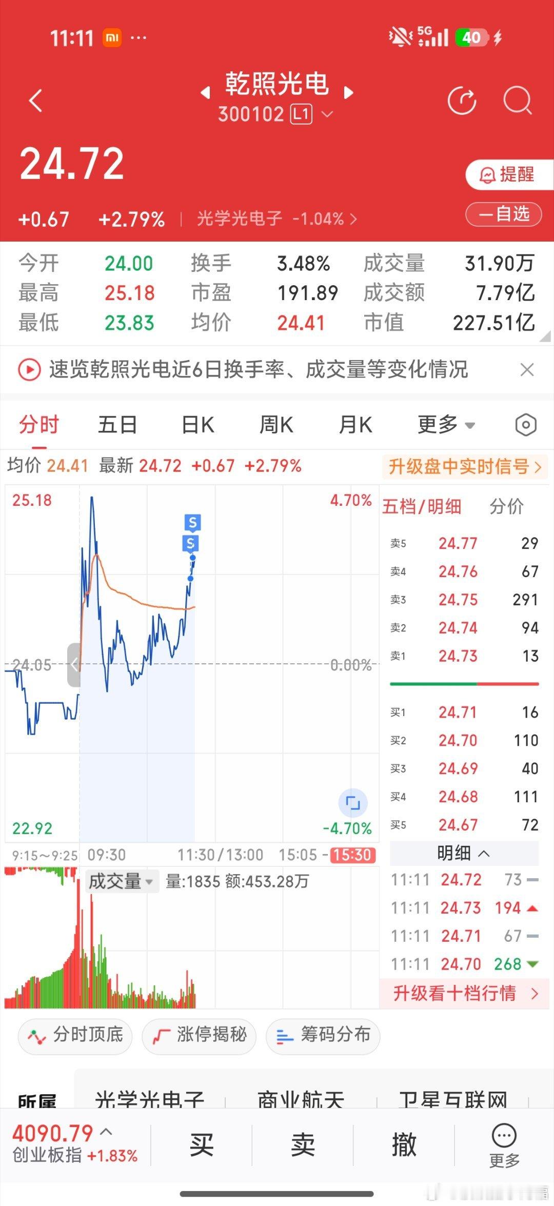 乾照光电先出一部分