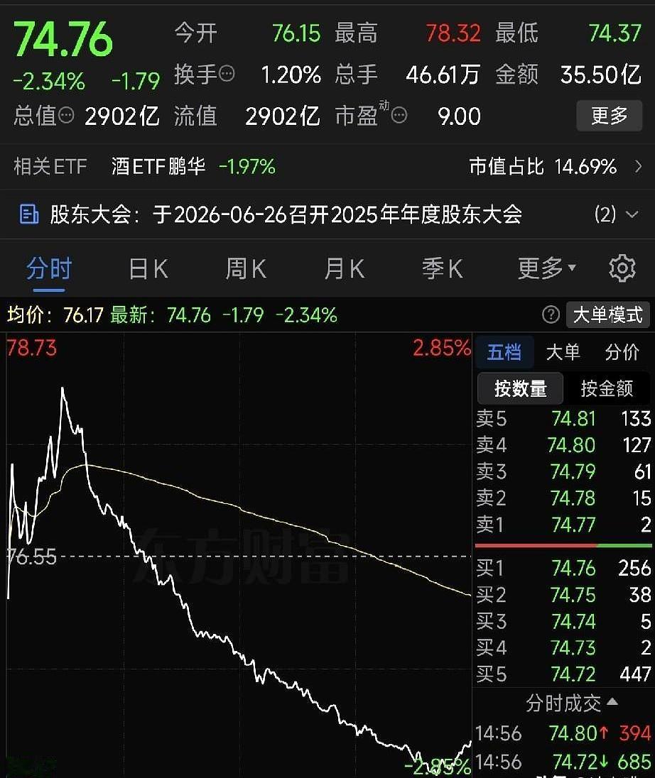 谁懂啊，账户一片绿，五粮液又往下刷新的那一刻，人真的会当场“破防”。
我那会儿正