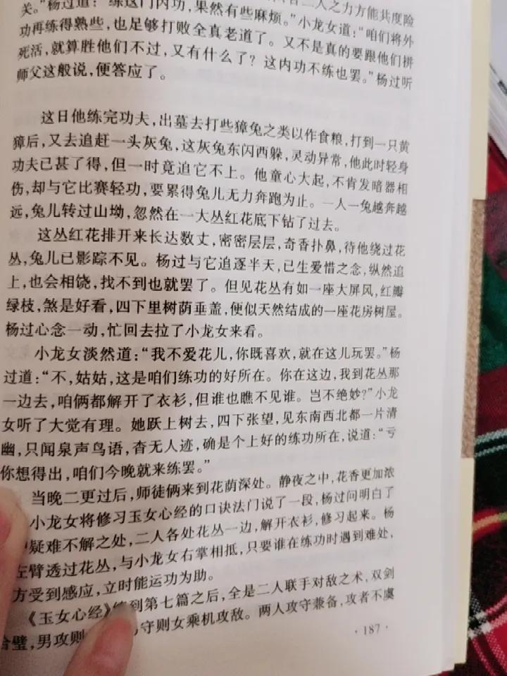 细读杨过和小龙女的日常，总能读出一种微妙的落差：
小龙女性情清冷，态度自带压迫感