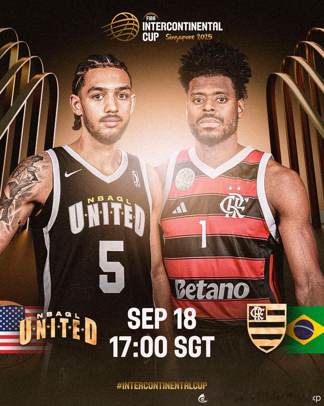 洲际杯今日正式开打FIBA洲际杯 ​​​