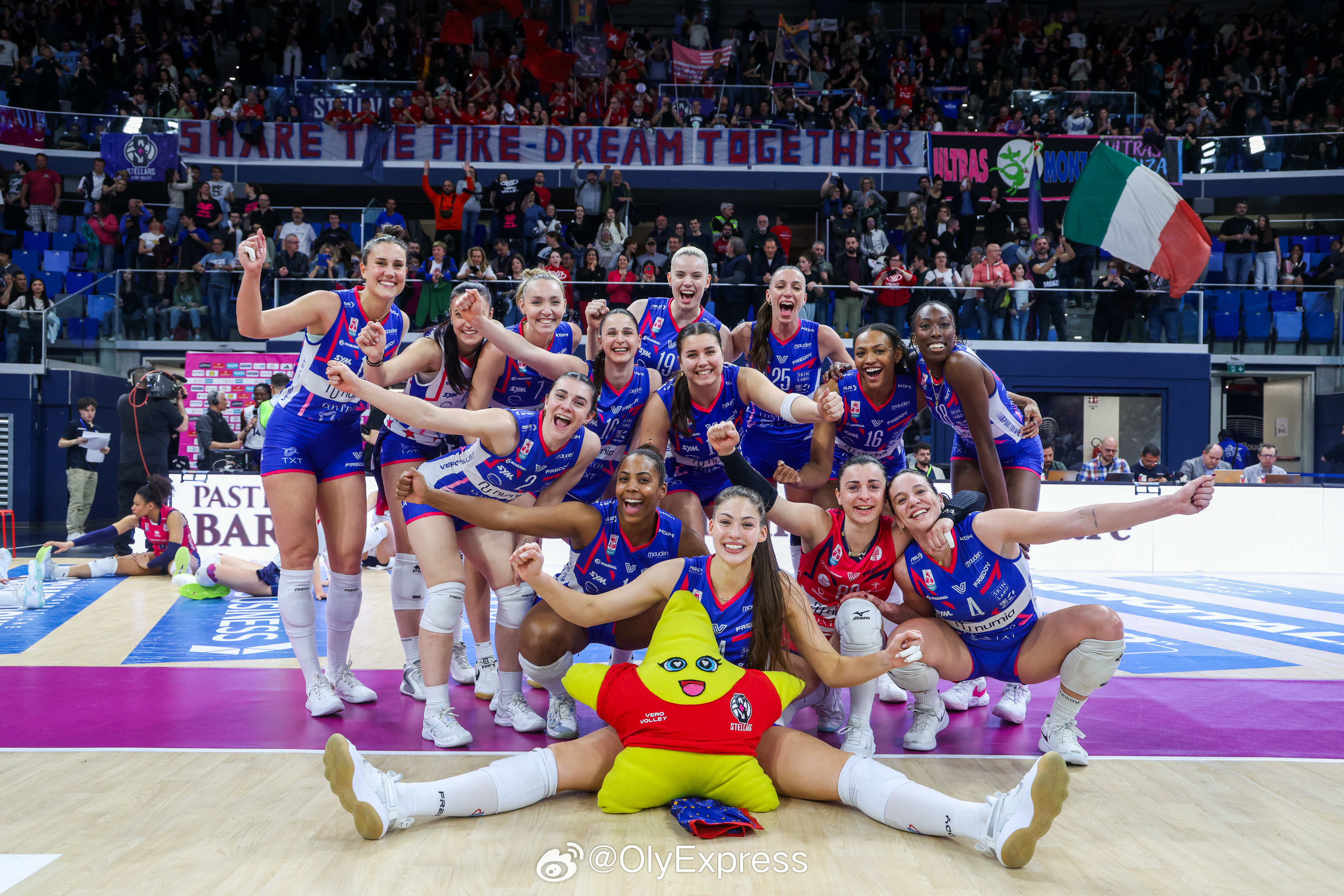 【意甲女排米兰3-1击败斯坎迪奇进决赛 埃格努35分MVP】国际排坛战报速递 3