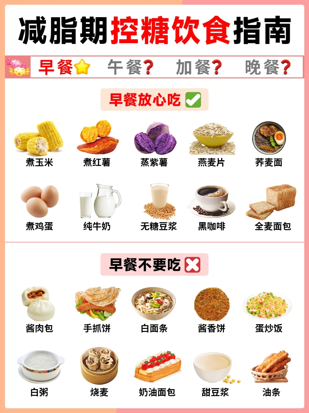 揭秘❗️减脂期如何巧妙“控糖”