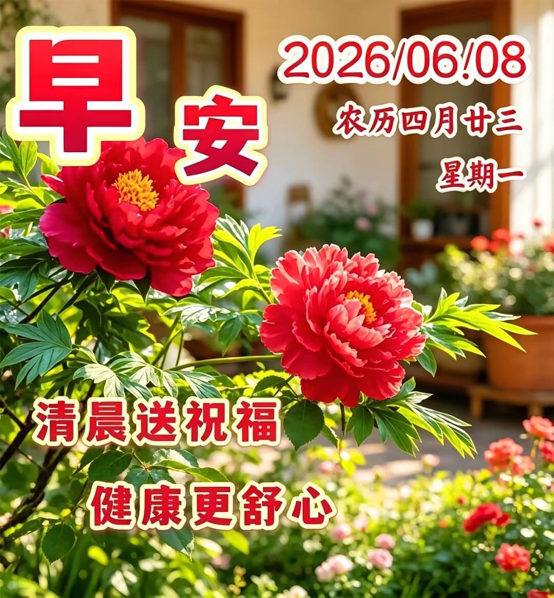 6.8日[燃烧的心][福]早上好[招财进宝][大笑]
以笑容渡烟火，以善良赴流年