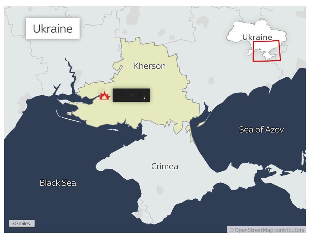 俄罗斯官员指责乌军袭击赫尔松南部地区的一家医院，造成3人死亡，2人受伤。

克里