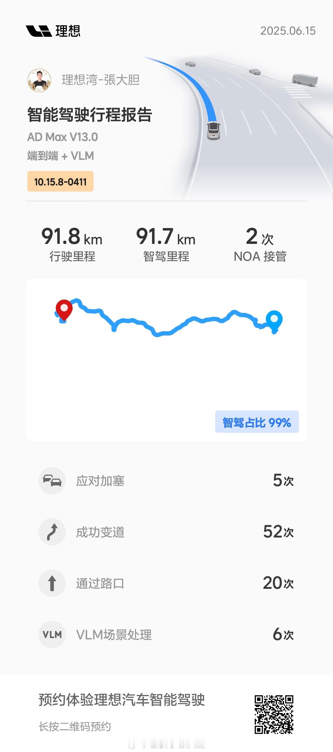 对了！昨天深圳→广州南沙，往返差不多200公里的智驾报告还没发！！没啥好说的，坐