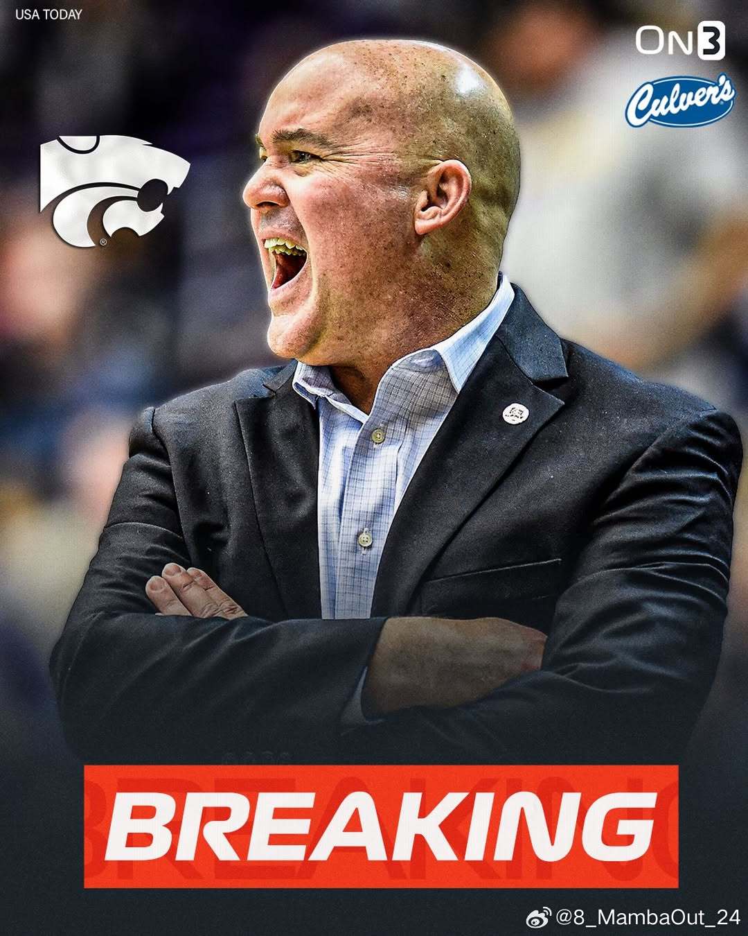 堪萨斯州立大学邀请贝尔蒙特大学男篮主教练凯西·亚历山大(Casey Alexan