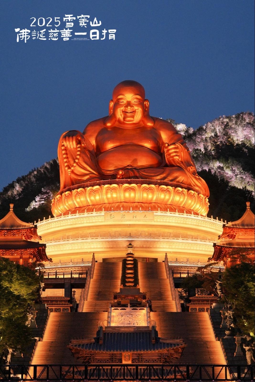 佛诞 雪窦寺 供灯 弥勒大佛