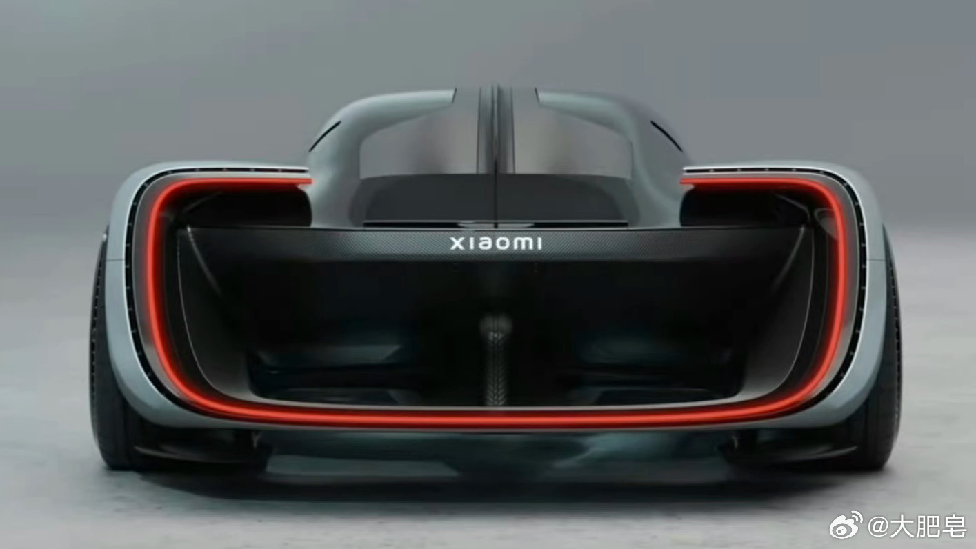 小米超跑亮相 全体起立，小米 Vison GT 概念车来了，马力超过2000匹，