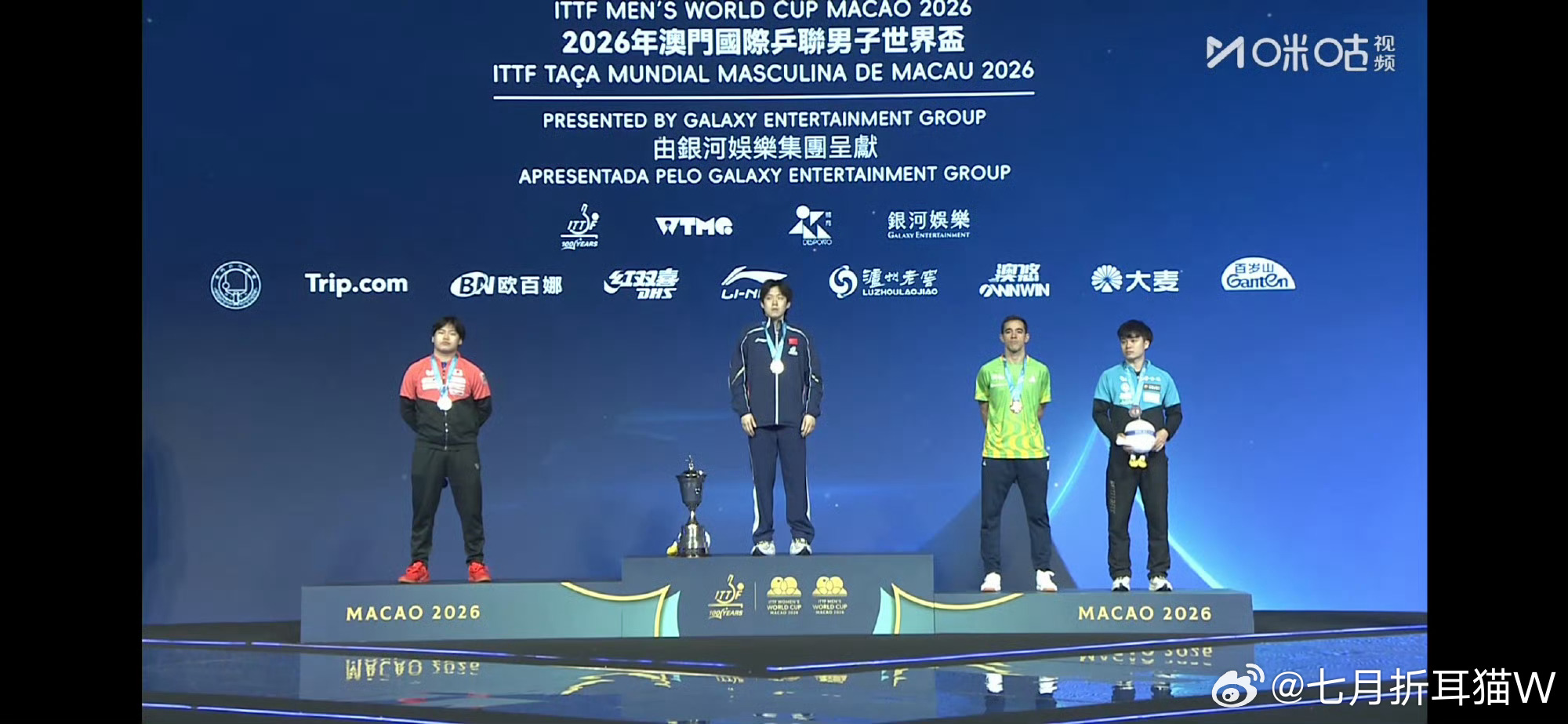 王楚钦夺冠终于夺冠了！不容易啊，辛苦了。 