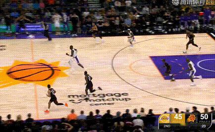 彪哥这反应速度！湖人vs太阳