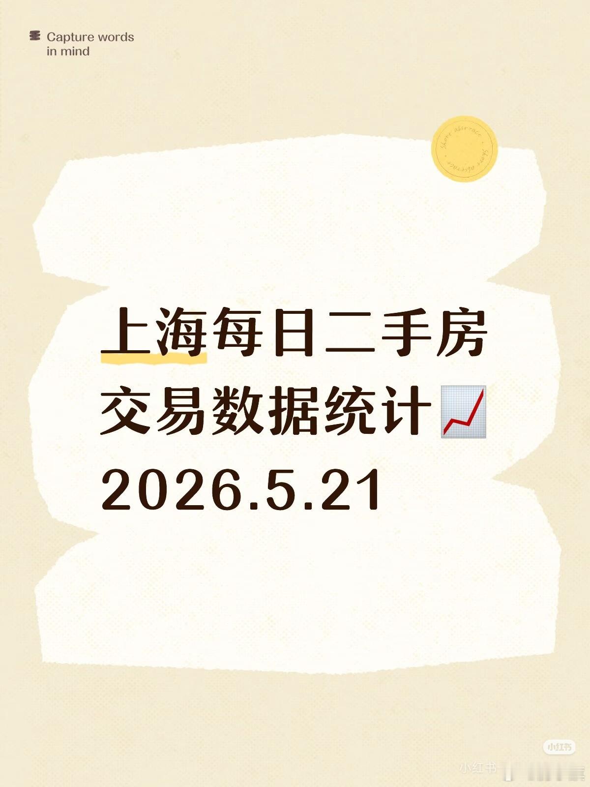 👀上海每日『5.21』二手房交易数据统计📈上海 · 二手房1️⃣昨日二手房成