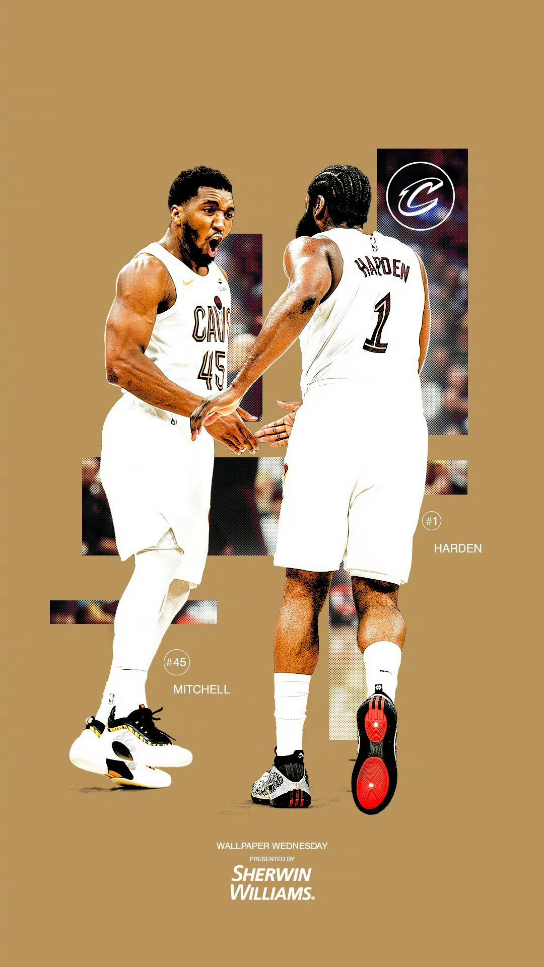 骑士哈登nba米切尔 双星闪耀