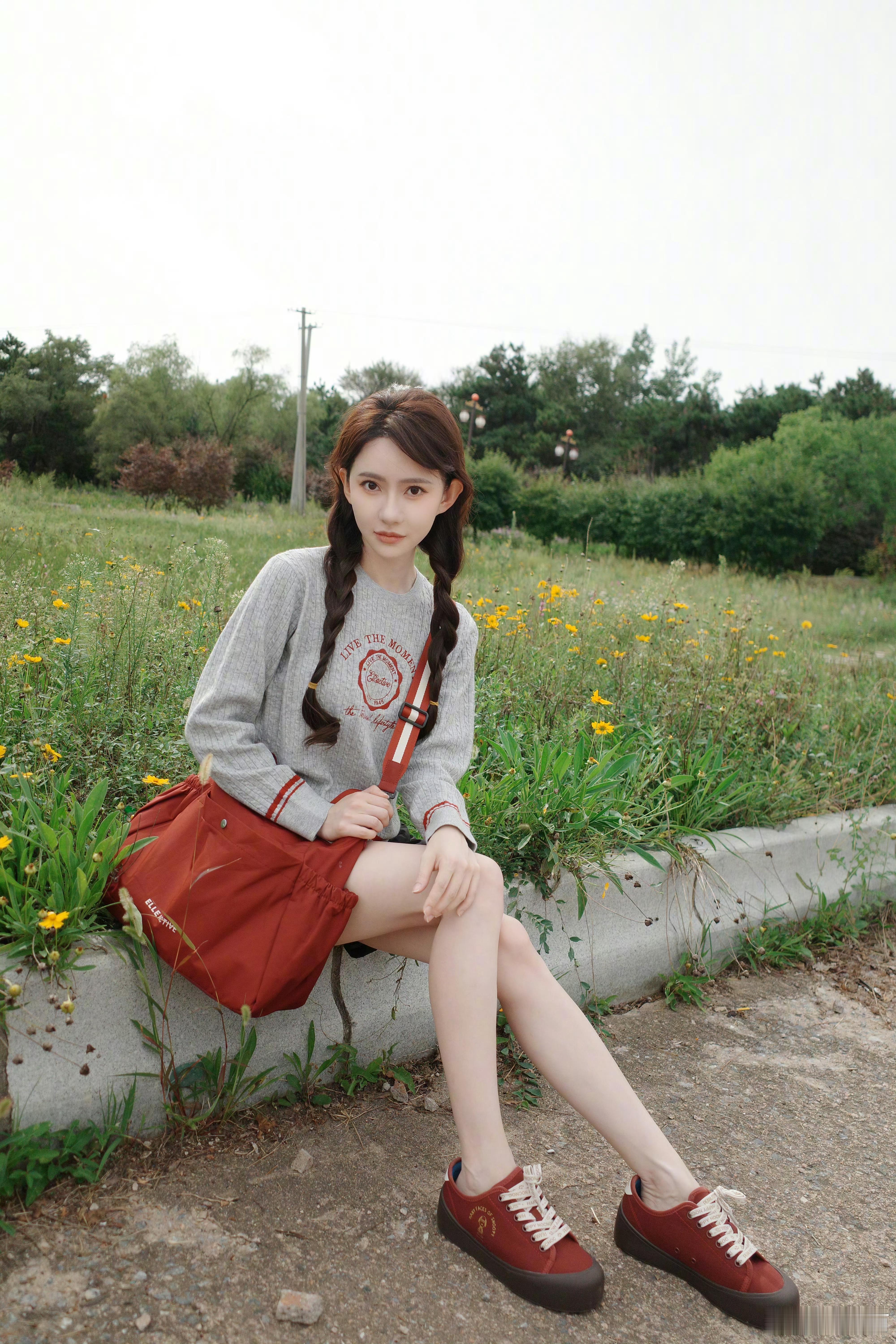 刘萌萌二龙湖的OOTD ​​​