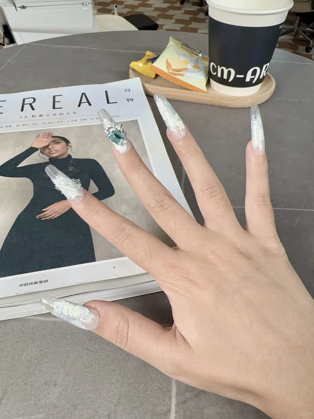 OMG！第一次做到这么惊艳的指甲💅